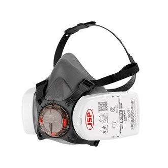 JSP FORCE TYPHOON 8 HALF MASK RESPIRATOR PACK WITH P2 FILTERS